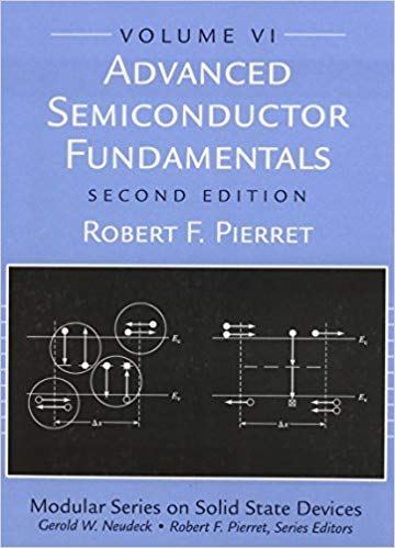 Advanced Semiconductor Fundamentals Pierret Solution Manual
